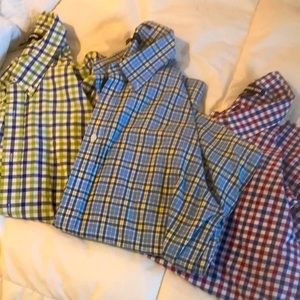 Lands End button down shirts (3) size large